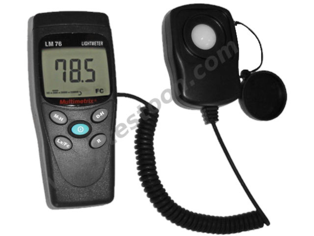 Luxmètre Multimetrix LM76