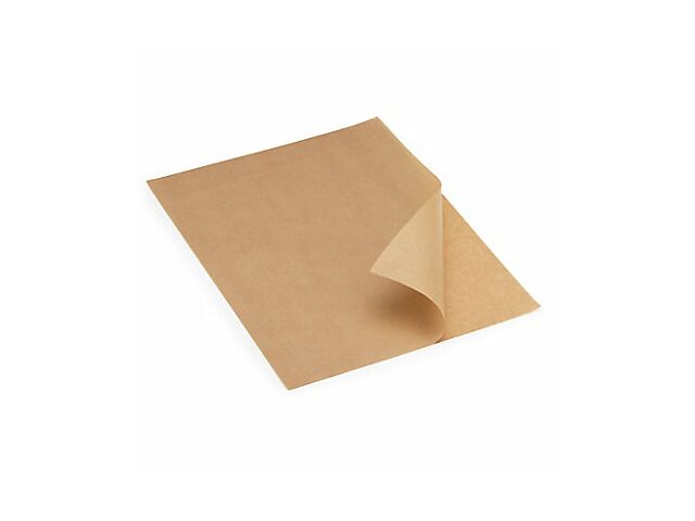 Papier ingraissable brun - 25 X 33 cm