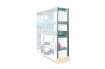 Grillage fond et côtés pour rayonnage Ad&amp;#039;vance