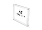 Cadre Photo Comptoir A5 15x21cm 2 plaques + 4 aimants