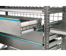 Tiroir L.900 x P.400 x H.165 mm pour rayonnage métallique Galvastar