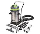 Aspirateur industriel à sec avec filtre semi-automatique - poussières et solides - cuve inox 62 L - 3 moteurs - 2,5 kW - 230 V Cleancraft DRYCAT 362 IRSCT -3