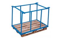 Rehausse palette à claire-voie charge longue et lourde