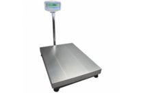 Balance plateforme à large plateau en inox