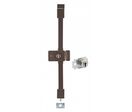 THIRARD - Serrure multipoint à appliquer horga marron cp transit 2 à fouillot 88 x 140 mm droite 4 clés pour porte de 45 mm maxi