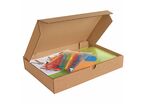 Boîte carton extra-plate - 260 x 260 x 50 mm