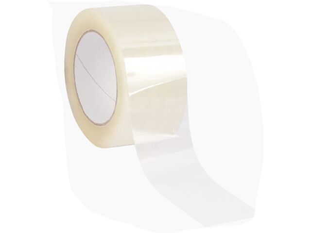 Ruban adhésif polypropylène, transparent, qualité Poly-Sil, l48 mm x L100 m, 25µ | 3100012799