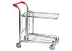 Chariot de mise en rayon pour magasins - Plateau escamotable
