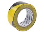 Manutan Expert - Ruban adhésif de marquage PVC jaune/noir - 0.16mm x 50mm x 33m - Signalisation voies et zones