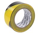 Manutan Expert - Ruban adhésif de marquage PVC jaune/noir - 0.16mm x 50mm x 33m - Signalisation voies et zones