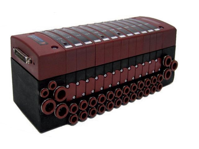 Ilots de distributeurs pneumatiques à commande électro-pneumatique