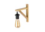 Applique Murale Bois pour Ampoule E27