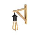 Applique Murale Bois pour Ampoule E27