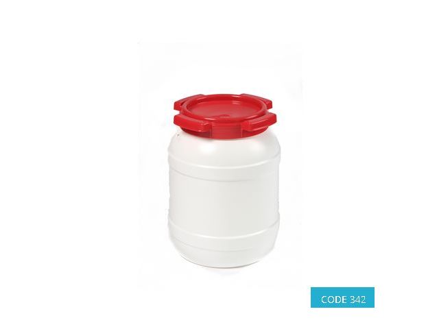 Fût en plastique PEHD - UN 6L  - produits dangereux 1H2/X20/S - CODE 342