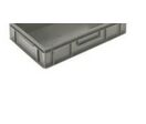 Bac gerbable norme europe 600x400x120 mm Plein