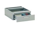 Caisson métallique pour poste de travail réglable TP et TPH H.140 x L.370 x P.460 mm avec 1 tiroir