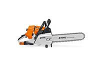Tronçonneuse à chaîne thermique 76,5 cm³ sous arrosage STIHL GS 461 avec chaîne et guide - GOLZ