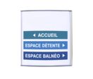 Plaque signalétique AluSign® 20 x 20 cm