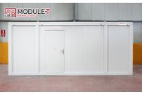 Bungalow vestiaire neuf 6 x 2,40m de chantier modulaire sur mesure en vente | MODULE-T