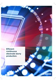 Catalogue Production efficace de boues d'électrodes en continu