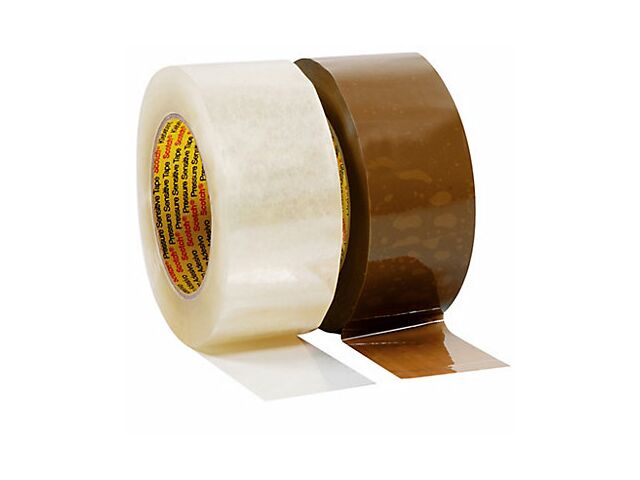 Ruban adhésif polypropylène silencieux Scotch® 3M 313 - TRANSPARENT 48 mm x 100 m
