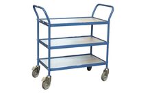 Servante 3 plateaux bois gris - 150 kg