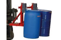 Pince 2 fûts automatique pour fûts métalliques 1000 kg et plastique 500 kg 