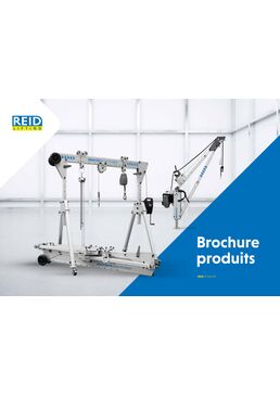 Équipements de levage ultralégers et portables en aluminium — Gamme Reid Lifting France