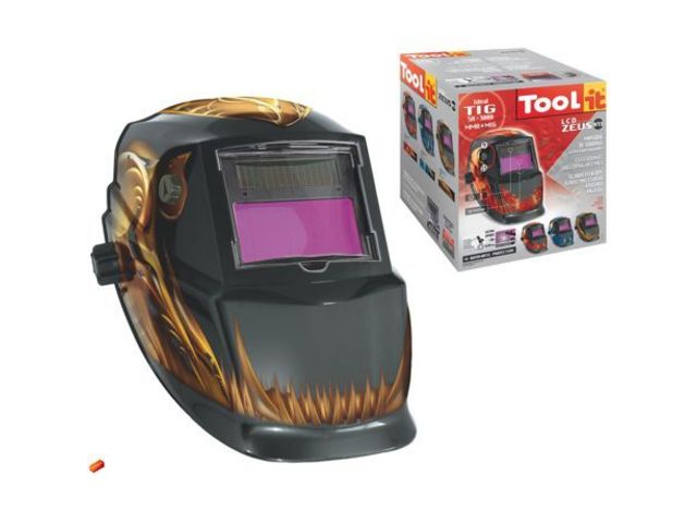 Masque de soudure à cristaux liquides zeus 9-13 gold - gys  : A042223