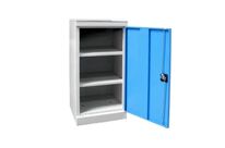 Armoire basse d&amp;#039;atelier métallique 1 colonne