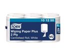 Tork - Bobine d'essuyage Maxi Plus M2 - Blanc - 2 plis - Ouate de cellulose - Usage alimentaire - Éco-responsable