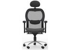Nowy Styl - Fauteuil de direction TEMPO Noir - Ergonomique, Renfort lombaire, Réglable 8h