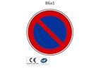 Panneau B6a1 Stationnement interdit