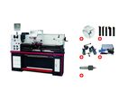 Tour à métaux hauteur des pointes 180 mm entre-pointes 1000 mm alésage 52 mm 1,5 kW 400V avec accessoires essentiels Optiturn TH3610D PACK