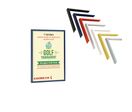 Cadre DECO A4 Couleur NOIR