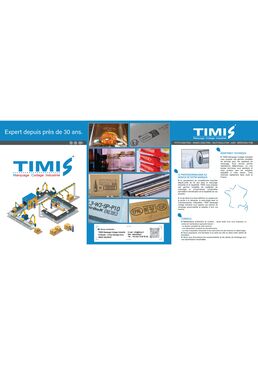 TIMIS expert en marquage industriel depuis près de 30 ans 
