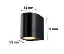 Applique Murale LED IP44 pour Ampoule GU10 - Blanc