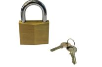 Cadenas à clé en laiton résistant aux intempéries | RS PRO 217-7002