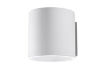 Applique Murale Cylindre pour Ampoule G9 - Blanc