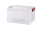 Sundis - Boîte de rangement Clip'N Store 17L - Empilable Transparent Polypropylène