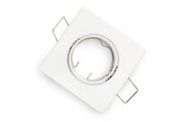 Support Spot GU10/MR16 LED Carré - Blanc