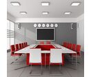Kit en Saillie pour Dalle LED Slim 30x30 - Blanc