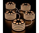 Ruban LED Tunnel 250M 2835 220V AC 9W/m IP65 120 LED/m (5 rubans 50M raccordable +
