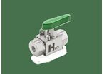 Vanne à bille flottante haute pression pour hydrogène | H23