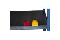 Plateau bois revêtement caoutchouc strié antidérapant