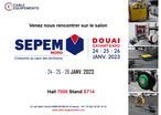 Venez nous rencontrer sur le salon SEPEM Nord