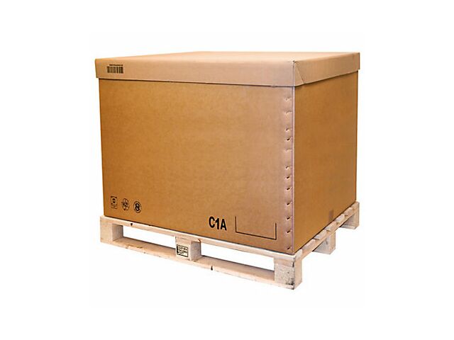 Caisse carton palettisable C2A, C1A et C2B