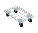 Plateau roulant en acier - pour bac 600 x 400 mm