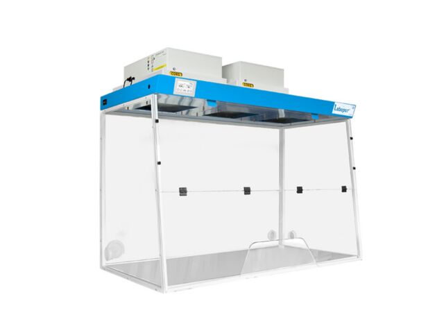 Sorbonne à recirculation 1 500 mm avec 2 modules et passage Trapèze | H152Z+ 