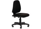 Manutan Expert - Chaise de bureau contact permanent tissu noir - Ergonomique 10 ans garantie - 62% recyclé
